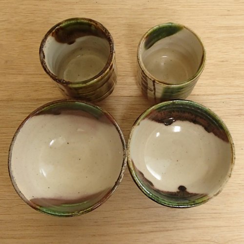 Amazon | 夫婦茶碗・夫婦湯のみ ギフトセット 夢織部 美濃焼 22d43745